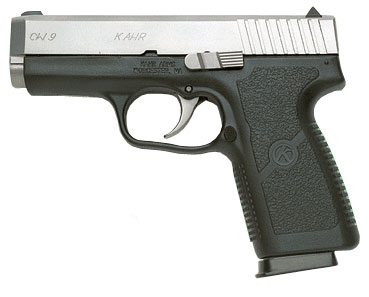 KAHR CW9 9MM 3.6 BLK/SS 7RD CA - Taurus Savings